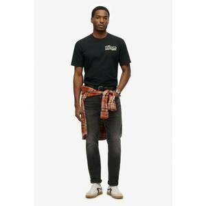 Tricou cu decolteu la baza gatului si imprimeu pe partea din spate imagine