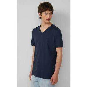 Tricou barbati cu decolteu in V - Regular fit - din bumbac imagine