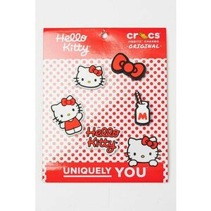 Set de talismane cu tematica Hello Kitty - pentru saboti Jibbitz - 5 piese imagine