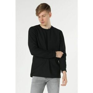 Bluza regular fit cu decolteu la baza gatului imagine