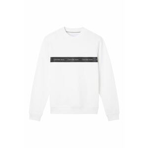 Bluza sport cu decolteu la baza gatului si imprimeu logo imagine