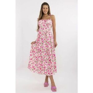 Rochie poliester - roz - imagine