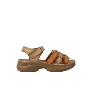 Sandale casual - dama - 2776737 maro - piele naturala imagine