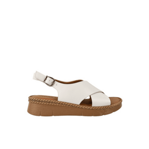 Sandale casual - dama - KL60020D alb - piele naturala imagine