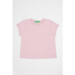 Tricou uni de bumbac imagine