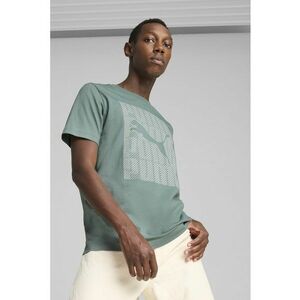 Tricou din amestec de bumbac cu imprimeu logo imagine