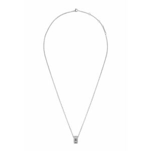 Colier din otel inoxidabil cu pandantiv - Argintiu imagine
