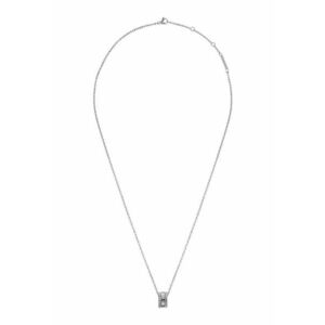 Colier din otel inoxidabil cu pandantiv - Argintiu imagine