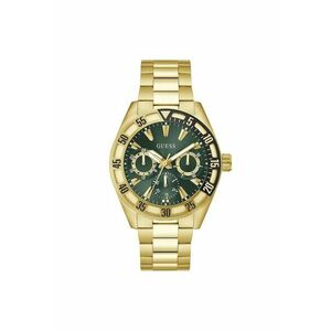 Ceas barbatesc GW0904G2 - mecanism Quartz - 44mm - culoare carcasa verde - curea din otel aurie - rezistenta la apa 5ATM imagine