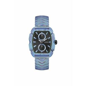 Ceas barbatesc model GW0885G2 - mecanism Quartz - carcasa neagra - curea albastra - 39mm - 5ATM imagine