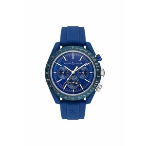 Ceas barbatesc model MXG3117 - mecanism Quartz - rezistent la apa 5 ATM - carcasa si curea din plastic - culoare albastra - 43 mm imagine