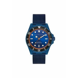 Ceas barbatesc MXG1122 - 43 mm - curea silicon albastra - rezistent la apa 5 ATM - carcasa plastic imagine