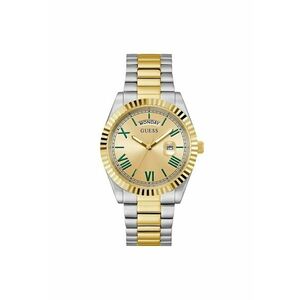 Ceas barbatesc model GW0265G14 - mecanism Quartz - carcasa aurie - curea argintie - 42mm - 5ATM imagine