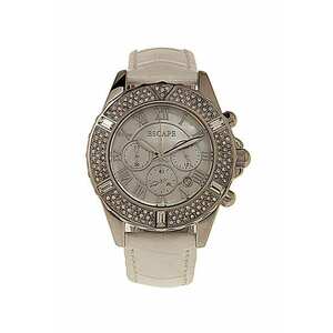 Ceas dama model ECP10385 - curea piele ecologica - 36mm - rezistenta la apa 5 ATM imagine