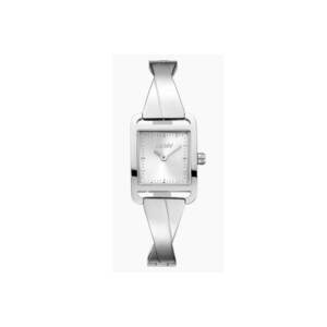 Ceas dama DK1L005M0135 - otel - 22x30mm - gri - mecanism quartz - rezistent la apa 3 ATM imagine