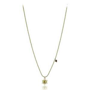 Colier din otel inoxidabil cu piatra ochi-de-tigru imagine