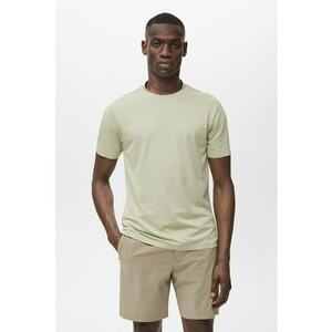 Tricou uni cu decolteu la baza gatului imagine