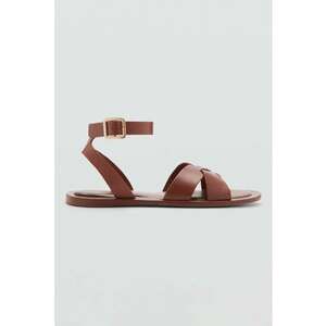 Sandale din piele cu catarama imagine