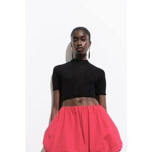 Pantaloni scurti cu model bufant imagine