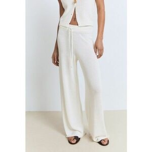 Pantaloni drepti cu snururi imagine