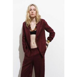 Sacou din in cu revere decupate imagine