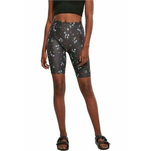 Colanti cu model floral si talie inalta imagine