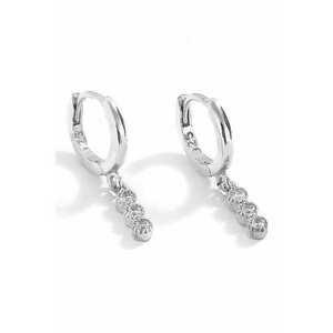 Cercei din argint veritabil cu pietre zirconia imagine