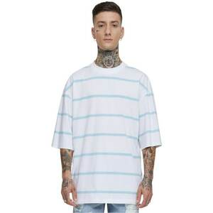 Tricou supradimensionat cu model in dungi imagine