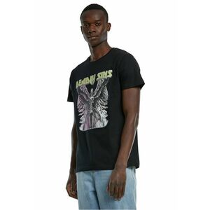 Tricou de bumbac cu imprimeu grafic imagine