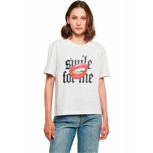 Tricou de bumbac cu model grafic imagine