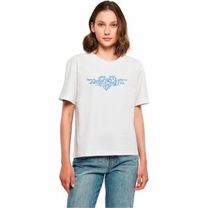 Tricou de bumbac cu imprimeu tribal imagine