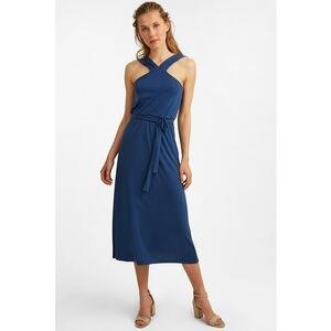 Rochie midi halter imagine