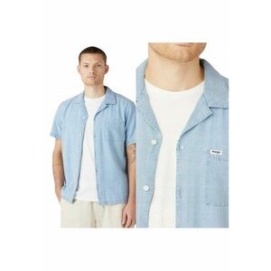 Camasa Barbati - Ls 1 Pkt Shirt - Regular Fit - Cu Nasturi - 1 Buzunar - 100% Bumbac - Clasica - Durabila - Ideala Pentru Zi Cu Zi - Confortabila - Marimea M - Albastru Deschis imagine