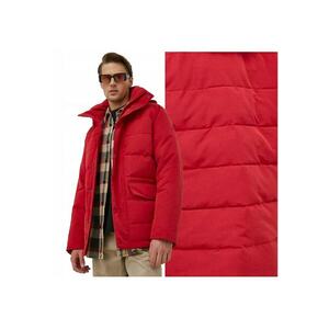 Jacheta Barbati - The Bodyguard - Regular Fit - Fermoar - 2 Buzunare - 100% Poliester - Calduroasa - Rezistenta La Apa - Ideala Pentru Iarna - Marimea 4XL - Rosu imagine