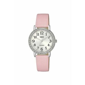 Ceas analog de dama - Roz/Alb imagine