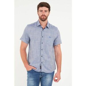 Camasa de bumbac cu maneci scurte imagine