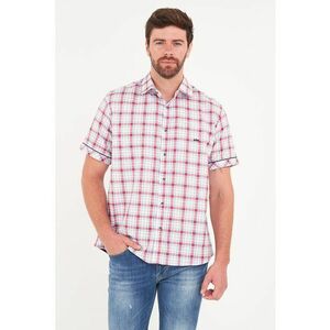 Camasa in carouri cu maneci scurte imagine