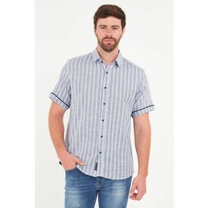 Camasa in dungi cu aspect tricotat fin imagine