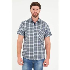 Camasa in carouri cu maneci scurte imagine