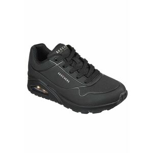 Skechers Uno Stand On Air pantofi sport cu șireturi pentru femei 73690-BBK negru 05994 imagine