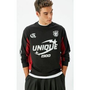 Bluza de trening din amestec de bumbac cu model grafic imagine