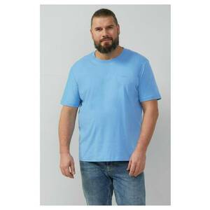 Big Sizes Tricou barbati big sizes cu decolteu la baza gatului - Regular fit imagine