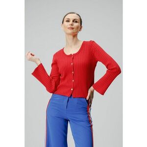 Cardigan uni cu nasturi imagine