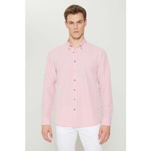 Camasa cu guler fixat cu nasturi imagine