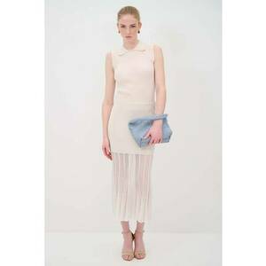 Fusta midi din tricot fin imagine