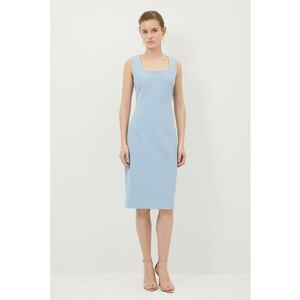 Rochie cu decolteu patrat - fara maneci imagine