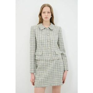 Jacheta din tuid cu buzunare cu clapa imagine