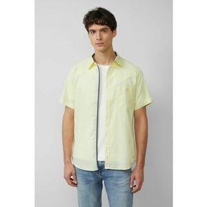 Camasa cu maneca scurta barbati - croiala Slim Fit si design cu un singur buzunar imagine