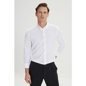 Camasa din bumbac cu model uni imagine