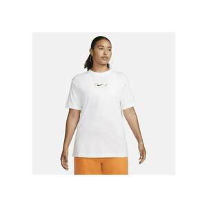 Tricou W NSW TEE BF PRNT SWSH - FN7722-100 - Femei - Alb imagine